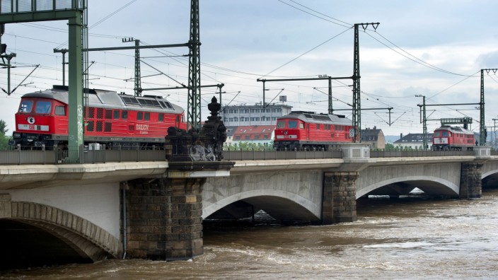 Hochwasser Sachsen - Dresden