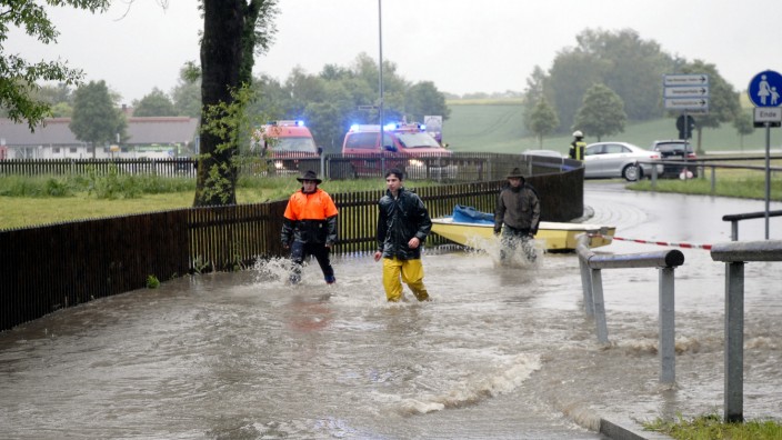 Hochwasser: Solche Zustände soll es nicht mehr geben: Altenerding im Juni 2013