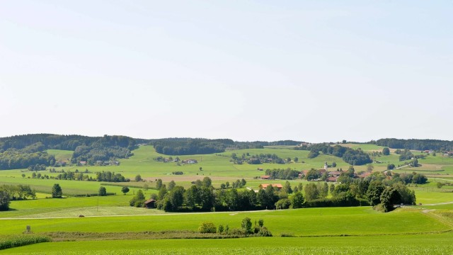 An der Landkreisgrenze: Das Brucker Moos liegt im Landkreis Ebersberg und Rosenheim. Foto: Christian Endt