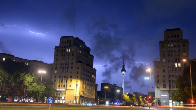 Gewitter in Berlin