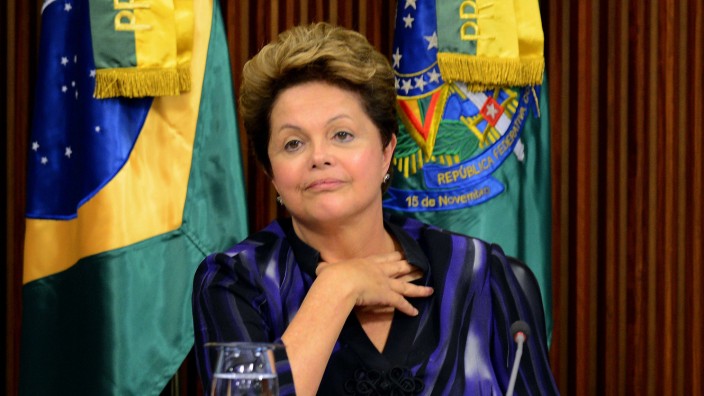 Dilma Rousseff Brasilien Proteste