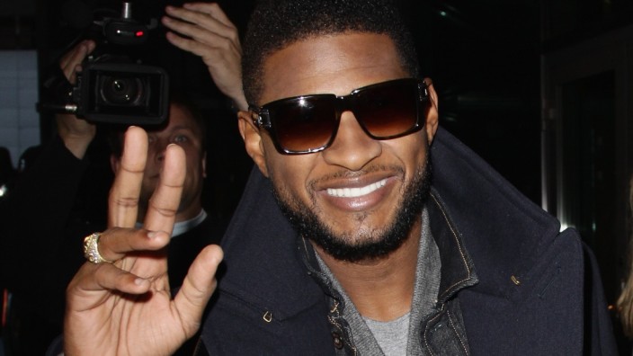 Usher Photo Call; US-Sänger Usher