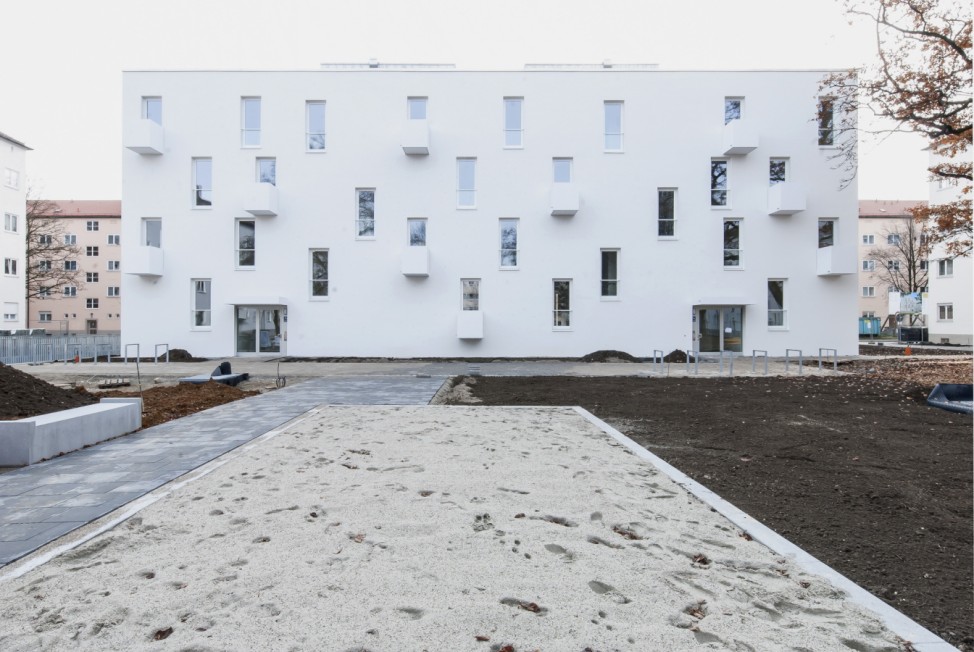 Architektouren 2013 - Passivwohnhäuser Piusplatz, München-Berg am Laim