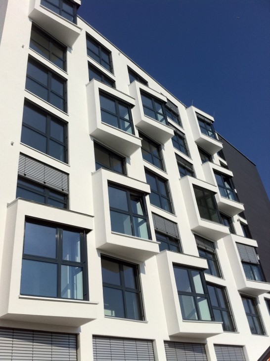 Architektouren 2013 - Fassade mit offenen Kuben, Klinikum Coburg