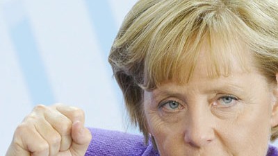 Merkel im Wahlkampf: Mit Attacken auf den politischen Gegner ging Kanzlerin Merkel sparsam um - bislang.