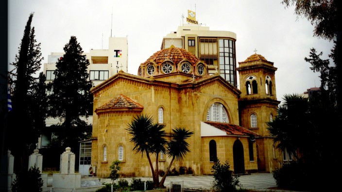 Geheimdienstbasis Zypern: Die Innenstadt der zyprischen Hauptstadt Nikosia. Nicht weit von hier befindet sich eine Basis des britischen Geheimdienstes.