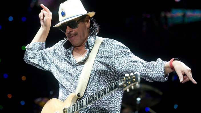 Carlos Santana in Concert in Budapest, Hungary