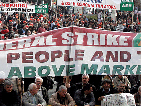 Streik, Foto: dpa