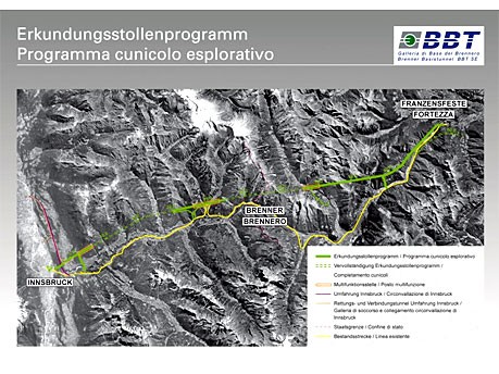 Erkundungsstollen Brenner-Basistunnel