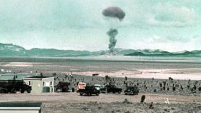Weiterverbreitung von Atomwaffen: Atomtest 1955 in Nevada