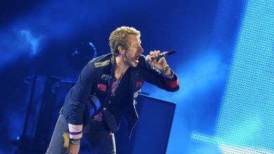 Coldplay in München: Bringt das Publikum zum Toben: Chris Martin, der Sänger von Coldplay.