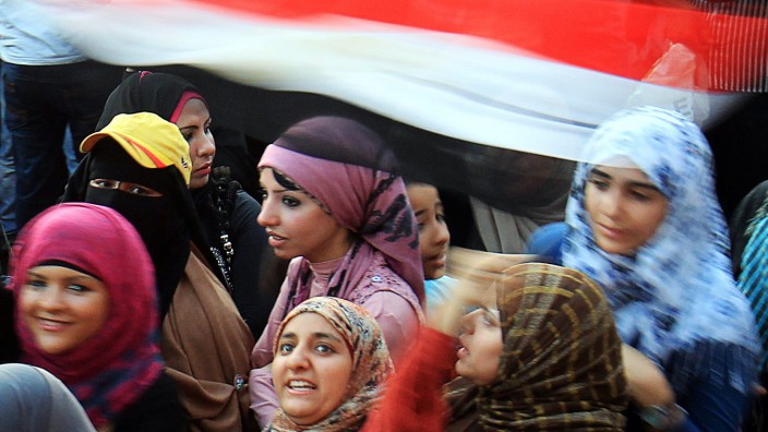Frauen auf dem Tahrir-Platz