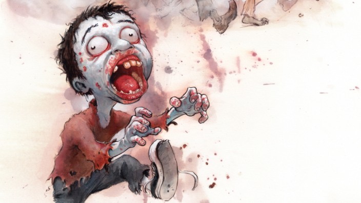 Kinderbuch-Satire "A Brain is for Eating" für Zombies