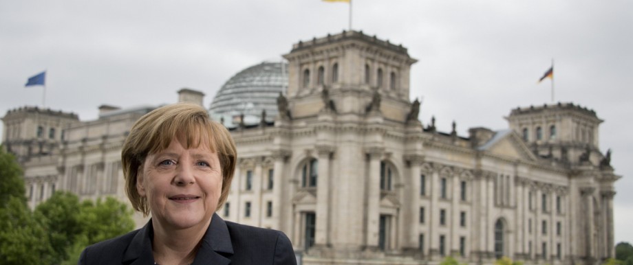 Angela Merkel beim ARD-Sommerinterview
