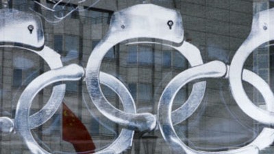 Menschenrechte: Gegen das Regime in Peking gab des zur Olympiade 2008 zahlreiche Demonstrationen verschiedener Organisationen.