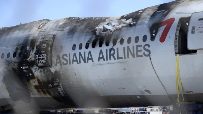 San Francisco Boeing Flugzeug-Unglück
