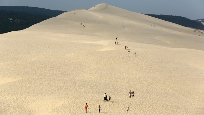 Geologie: Die Dune du Pilat ist die größte Sanddüne in Europa.