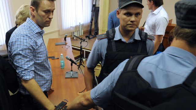 Alexej Nawalny verurteilt und verhaftet