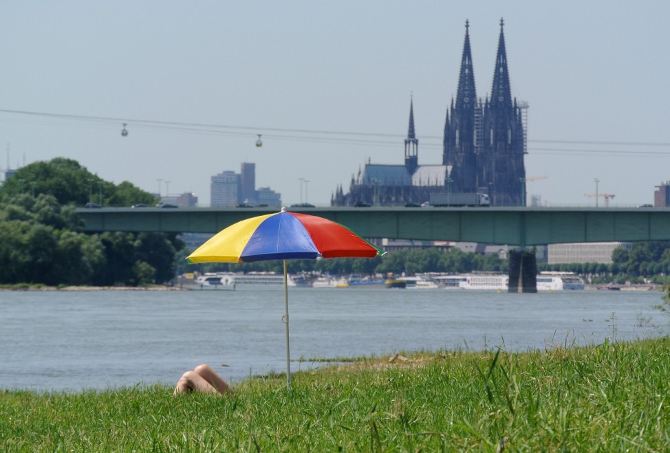 Sommer am Rhein