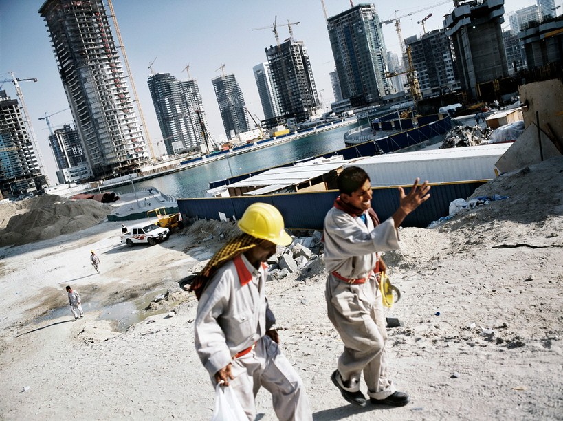 Arbeiter in Dubai