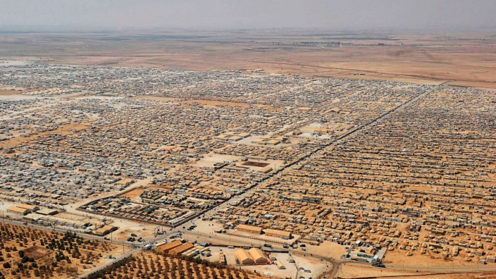 Syrien Jordanien Flüchtlingslager Flüchtlinge Saatari