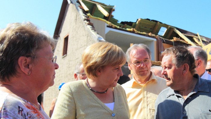 Bundeskanzlerin Merkel in Fischbeck