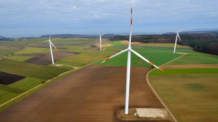 Windkraftprojekt in Unterfranken