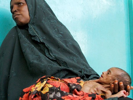 Flüchtlingsfrau in Somalia;Reuters
