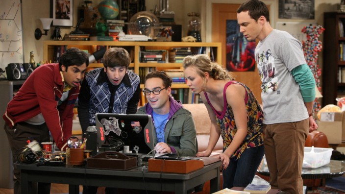 Mathematik: Sheldon Cooper, rechts im Bild, geht seinen Mitmenschen oft auf die Nerven - hat aber trotzdem oft recht.