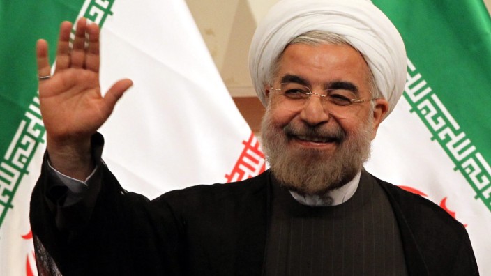 Vor Amtseinführung Hassan Ruhani