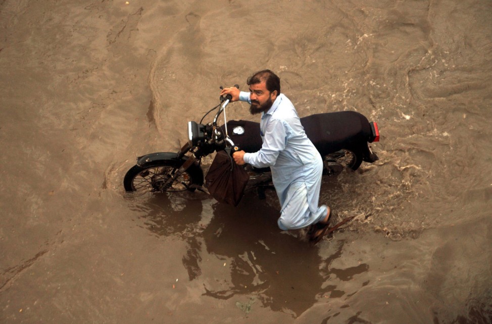 Flash-floods and heavy monsoon rains in Pakistan