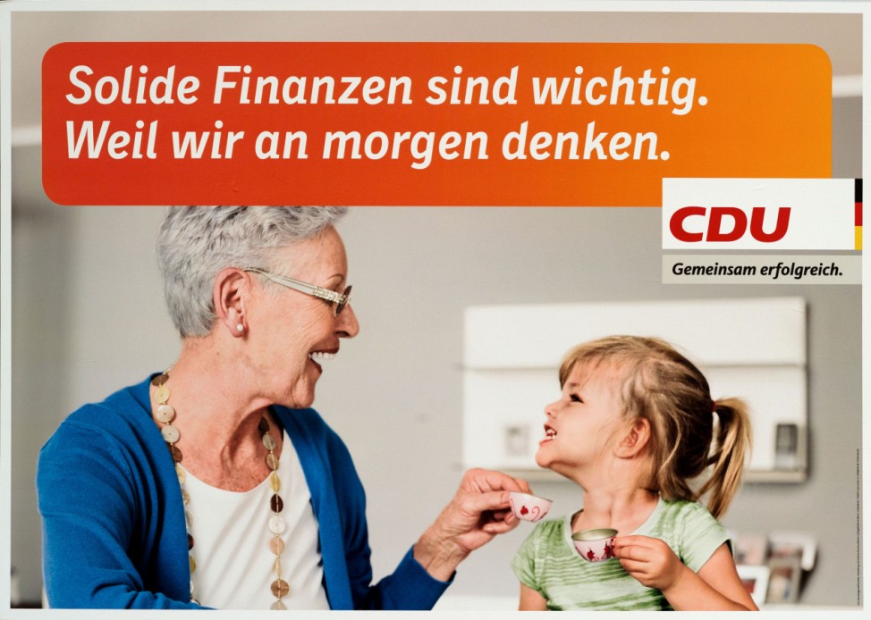 Vorstellung Wahlplakate CDU
