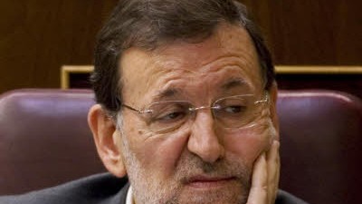 Spanien: Mariano Rajoy, Parteichef der oppositionellen PP, möchte die Korruptionsaffäre am liebsten aussitzen.