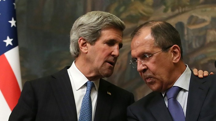 John Kerry und Sergei Lavrov