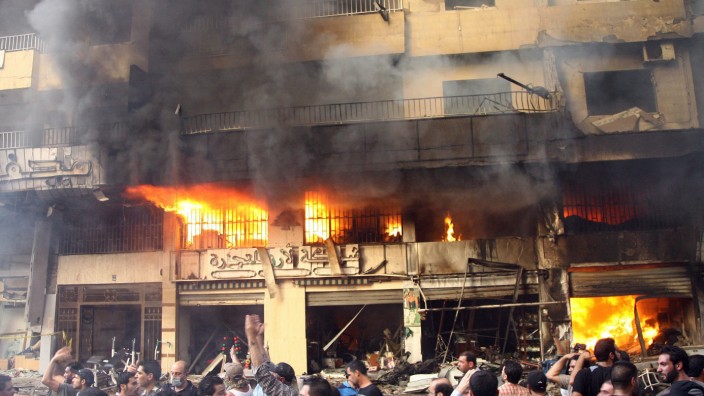 Beirut blast kills five people, wounds 30 others