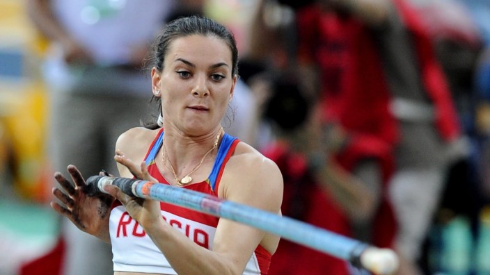 Leichtathletik-WM -  Jelena Issinbajewa