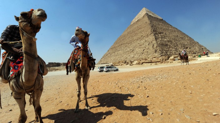 Ägypten Touristen Gizeh