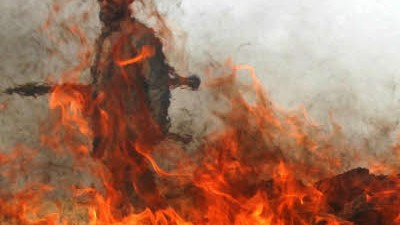 Afghanistan: Drogen werden in Kabul verbrannt. Die US-Streitkräfte gehen jetzt auch gezielt mit militärischer Gewalt gegen Drogenbarone vor.