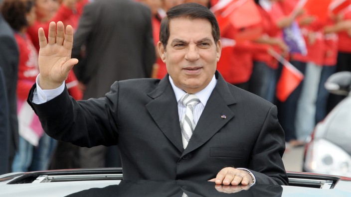 Ben Ali Arabische Revolution Tunesien