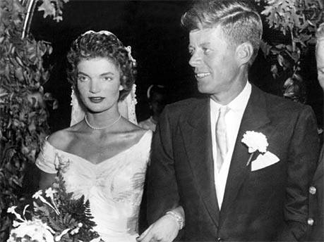 Hochzeit Jackie Kennedy; John F. Kennedy