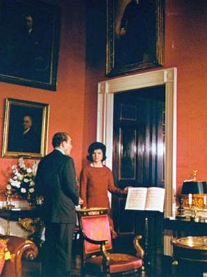 Jackie Kennedy; Weißes Haus