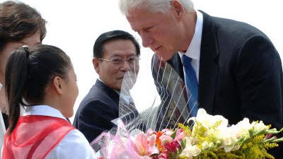 Clinton in Nordkorea: undefined