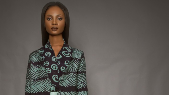 Afrikanische Mode auf der New York Fashion Week: Entwürfe der nigerianischen Modedesignerin Amaka Osakwe für ihr Label Maki Oh