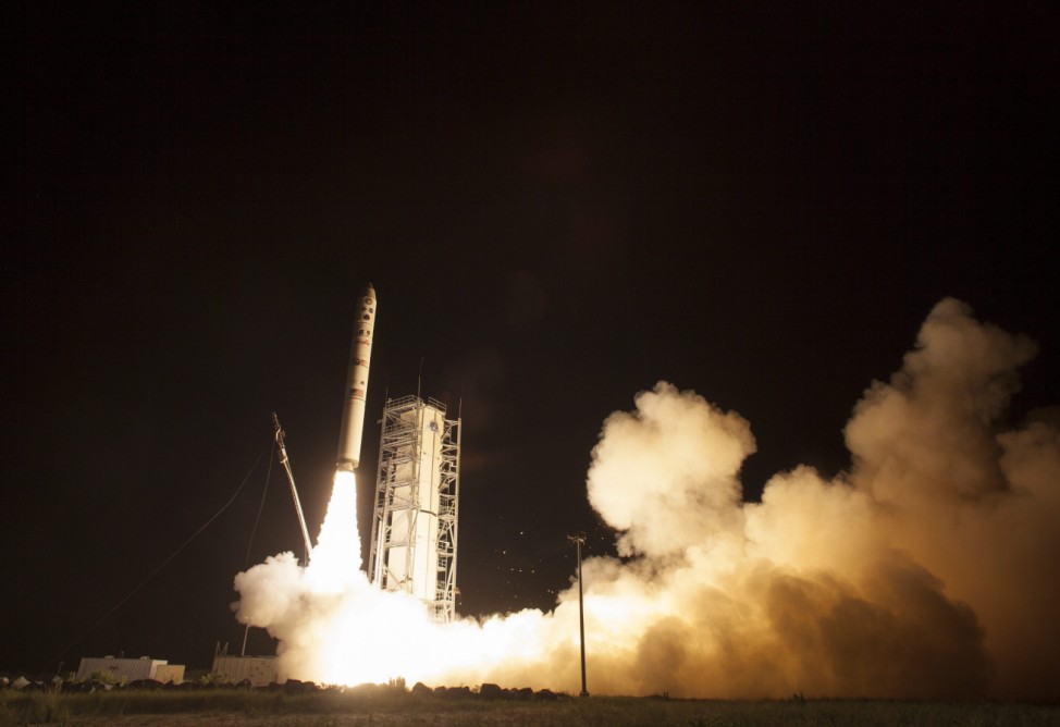 Minotaur V rocket lifts off in Virginia