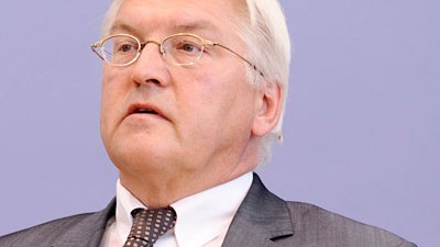 SPD: Steinmeier mutlos: Außenminister Frank-Walter Steinmeier gibt sich gelassen.