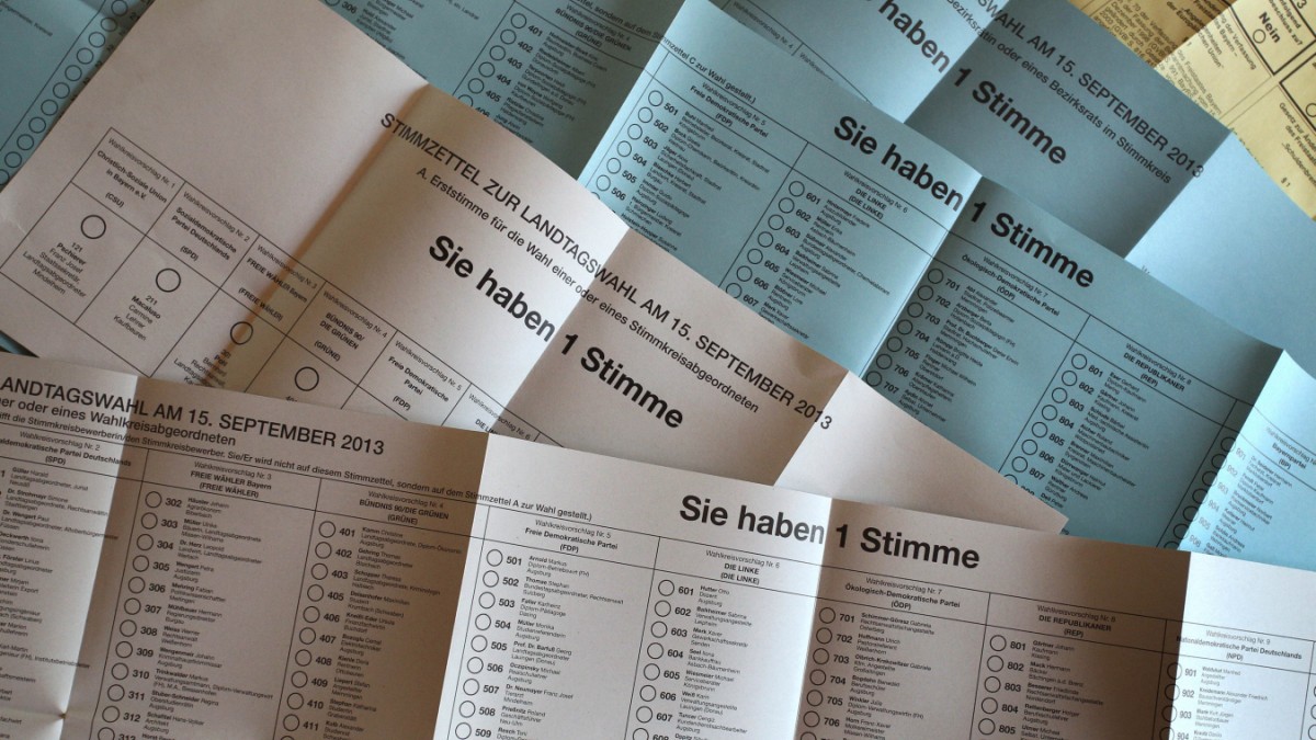 Wahlsystem In Bayern So Funktioniert Die Landtagswahl Bayern Sz De