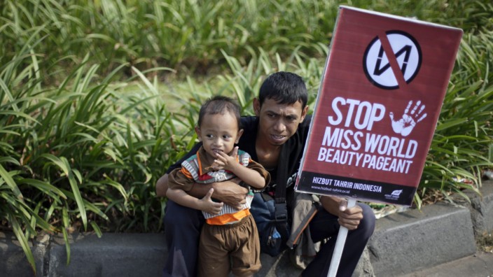 Miss World Protest Jakarta Bali