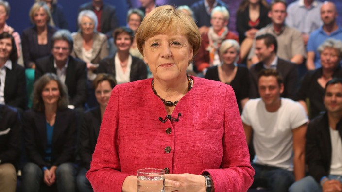 Angela Merkel Wahlarena CDU ARD