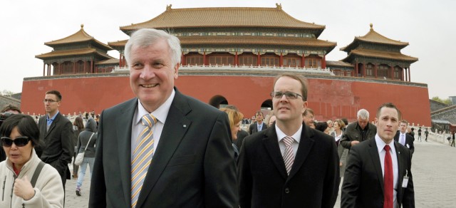 Horst Seehofer besucht Peking
