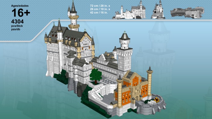 Schloss Neuschwanstein als Lego-Set - Interview mit Thilo Schön